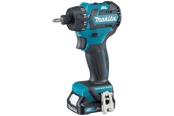 MAKITA 12V CXT B/LESS DRILL 1/4 CHUCK SKIN ONLY