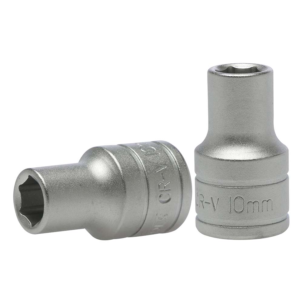 Teng 1/2in Dr. Socket 10mm 6Pnt