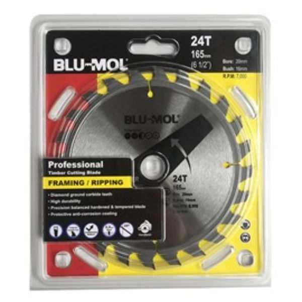 BLUMOL PROFESSIONAL CIRCULAR SAW 165 X 24T