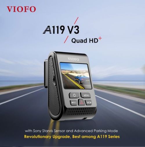 VIOFO DASH CAMERA FRONT DVR WITH GPS A119 V3 DVR