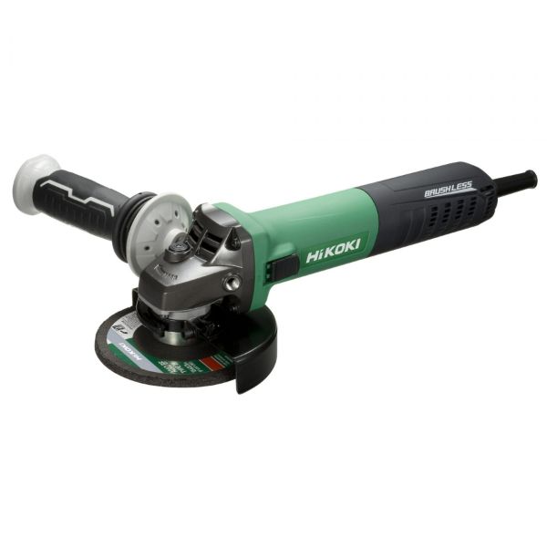 HIKOKI 125MM BRUSHLESS GRINDER VARIABLE SPD 1320W SLIM BODY