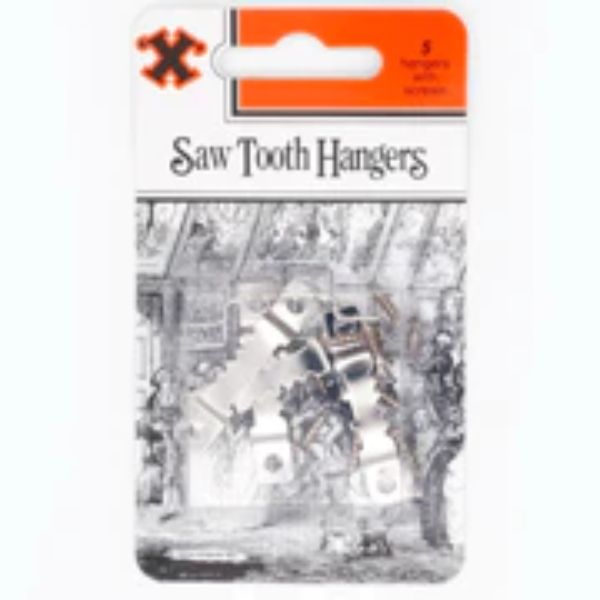 Picture Hanger Saw Tooth Bayonet Blister Pk -5- Blister Pk -5-