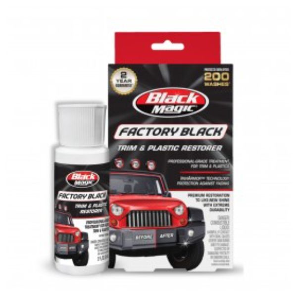 FACTORY BLACK TRIM AND PLASTIC RESTORER KIT