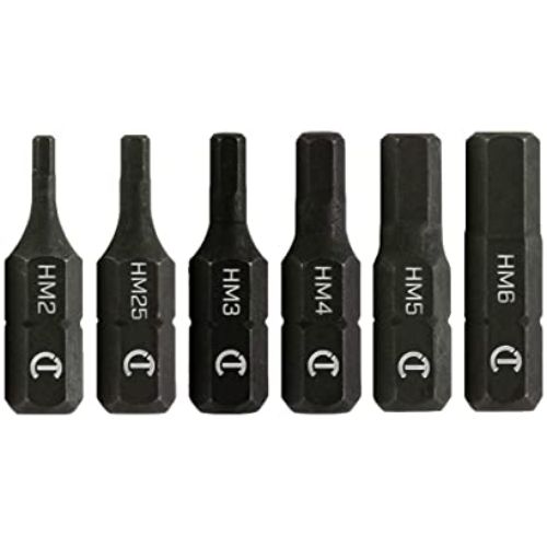 APEX IND 1 INCH METRIC HEX HEAD SET 6PC