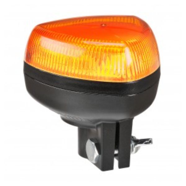 AEROTECH LOW PROFILE AMBER LED STROBE POLE MOUNT