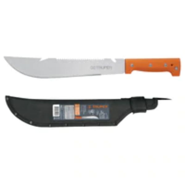 Machette With Rivetted Handle, With Fitted Sheath 300mm 15890 Truper