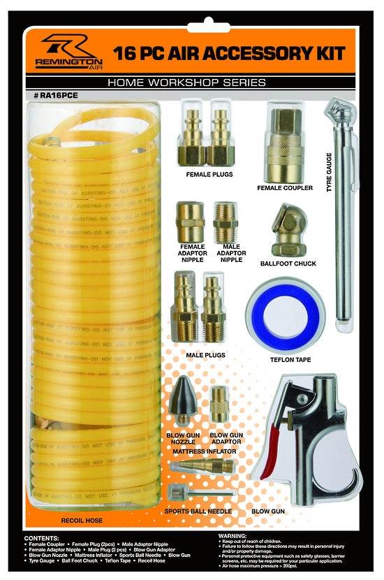 Remington 16 Pce inflation Kit