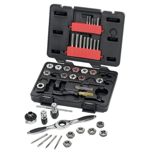 GEARWRENCH SET RAT TAP & DIE MET 40PC