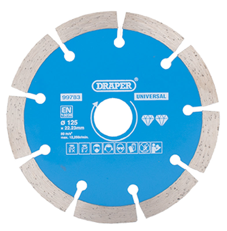 SEGMENTED RIM DIAMOND BLADE - 125mm