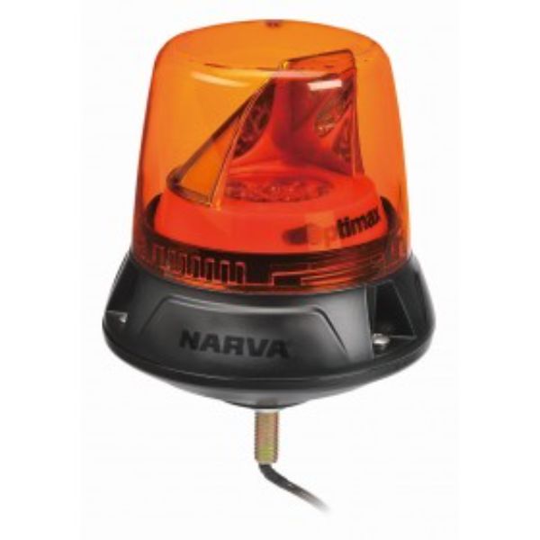 OPTIMAX LED ROTATING BEACON AMBER SINGLE BOLT MOUNT