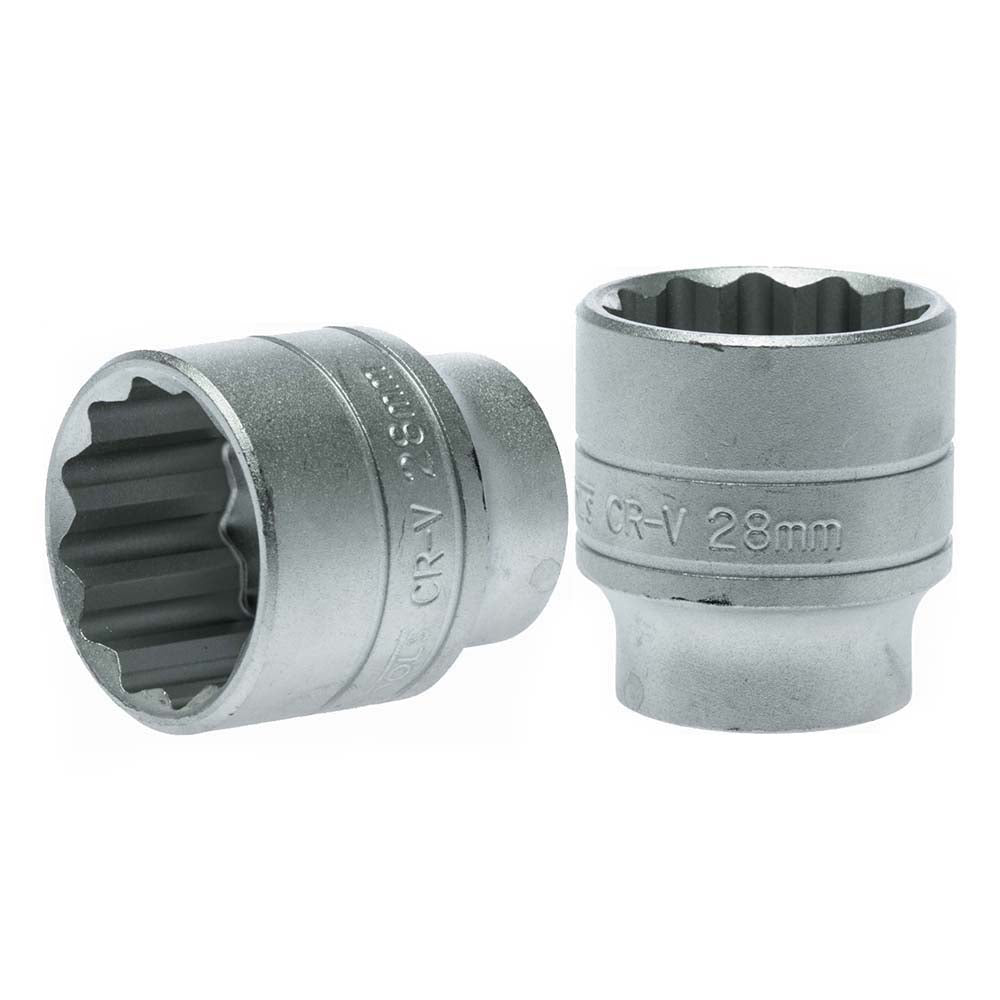 Teng 1/2in Dr. Socket 28mm 12Pnt