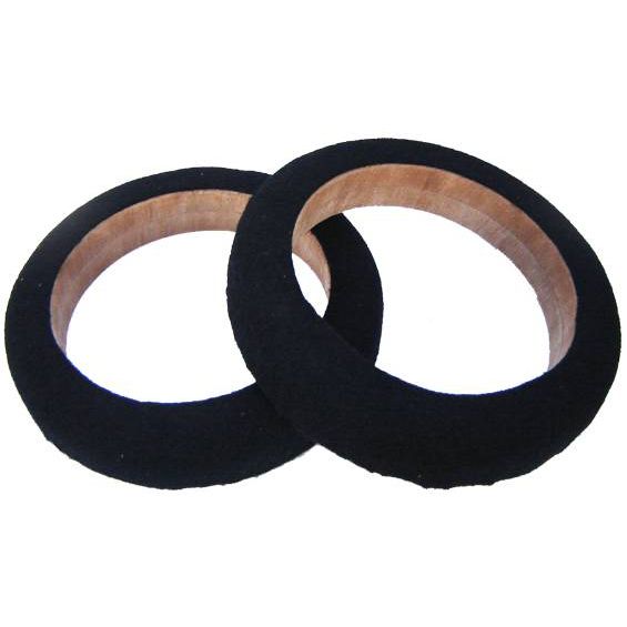 SPEAKER SPACER 6.5 36MM BLACK PAIR PR