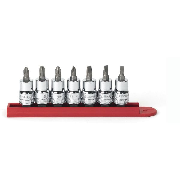 GEARWRENCH SET SKT SCRDR BIT 7PC