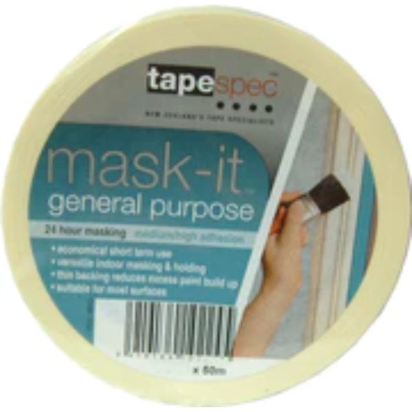 Masking Tape - 312 -50M- 18mm -3/4In- Ea