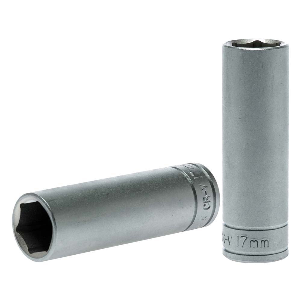 Teng 1/2in Dr. Deep Socket 17mm 6Pnt