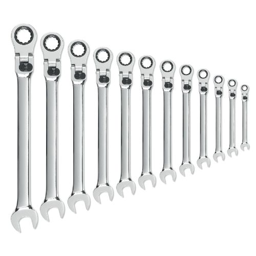 GEARWRENCH SET WR RAT LCK FLEX XL MET 12PC