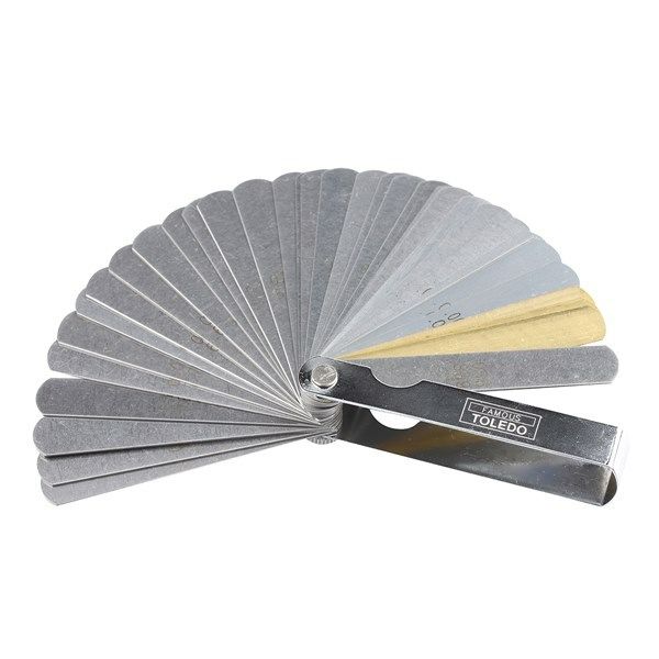 TOLEDO FEELER GAUGE 38 BLADE MET IMP