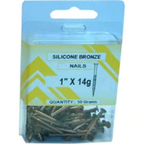 Diy Nails Silicone Bronze 50Gram 1In X 14G 1In X 14