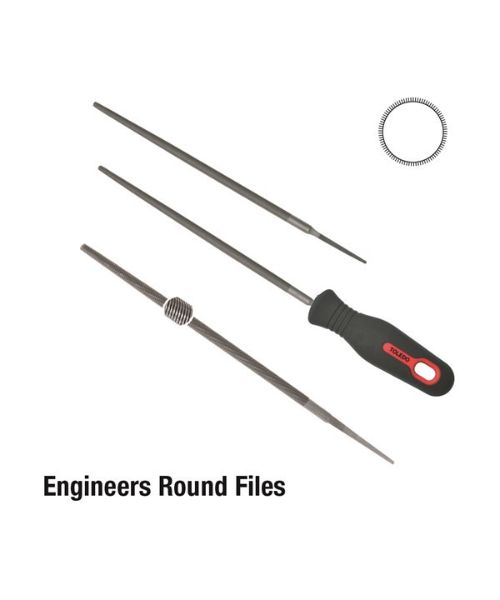 Circular File Machine File 200mm Round Smooth Carded