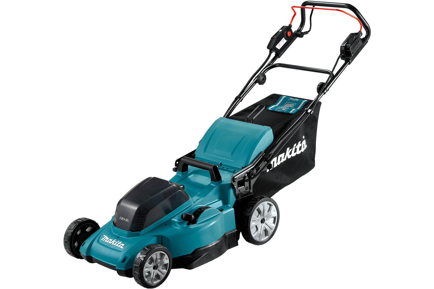 MAKITA 18Vx2 (36V) LXT Cordless 480mm (18in ) Self-Propelled Lawn Mower