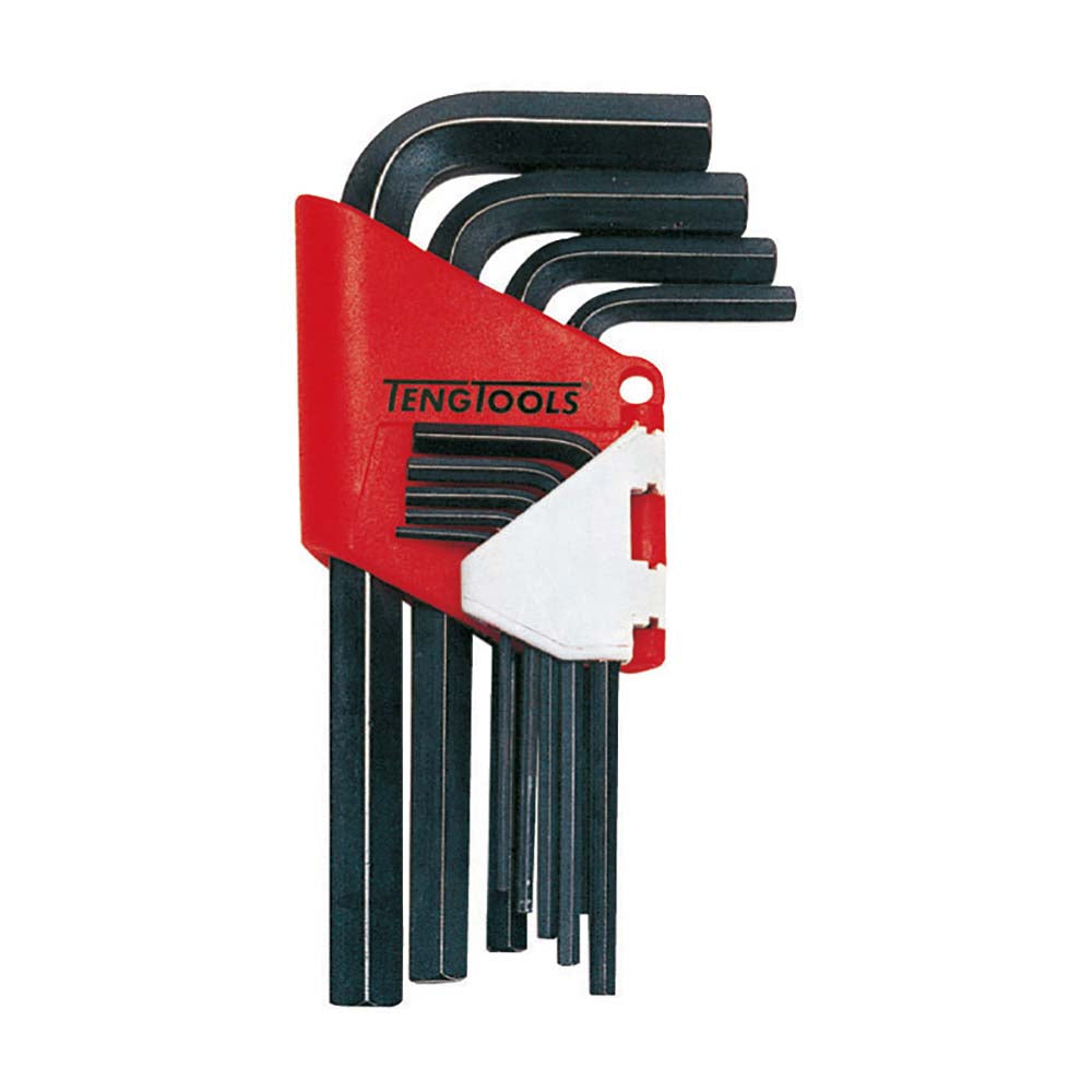 Teng 9pc Standard Metric Hex Key Set - 1.5- 10.0mm