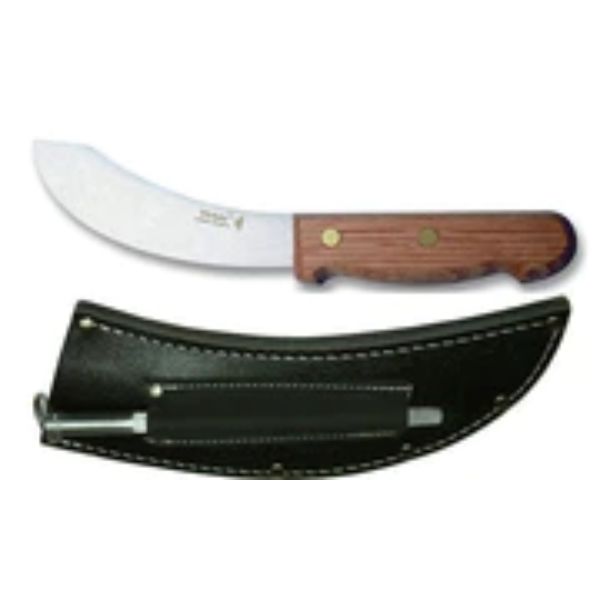 Shepherd Set With Wood Handle Knife/Sheath/Ring Steel Xcel