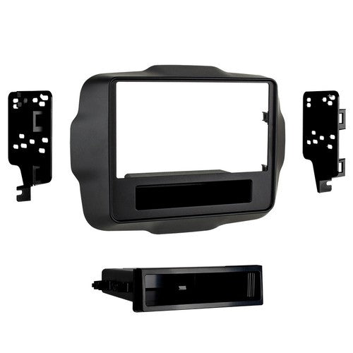 FACIA SINGLE/DOUBLE DIN RENEGADE 2015 ON 70 FP8221