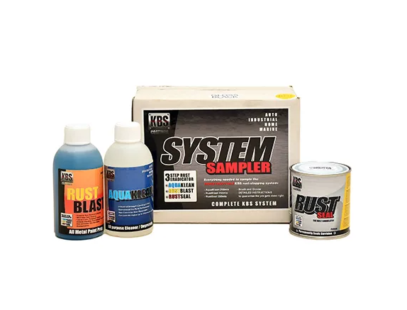 KBS ERADICATE RUST SMALL MACHINES REPAIR KIT GLOSS BLACK