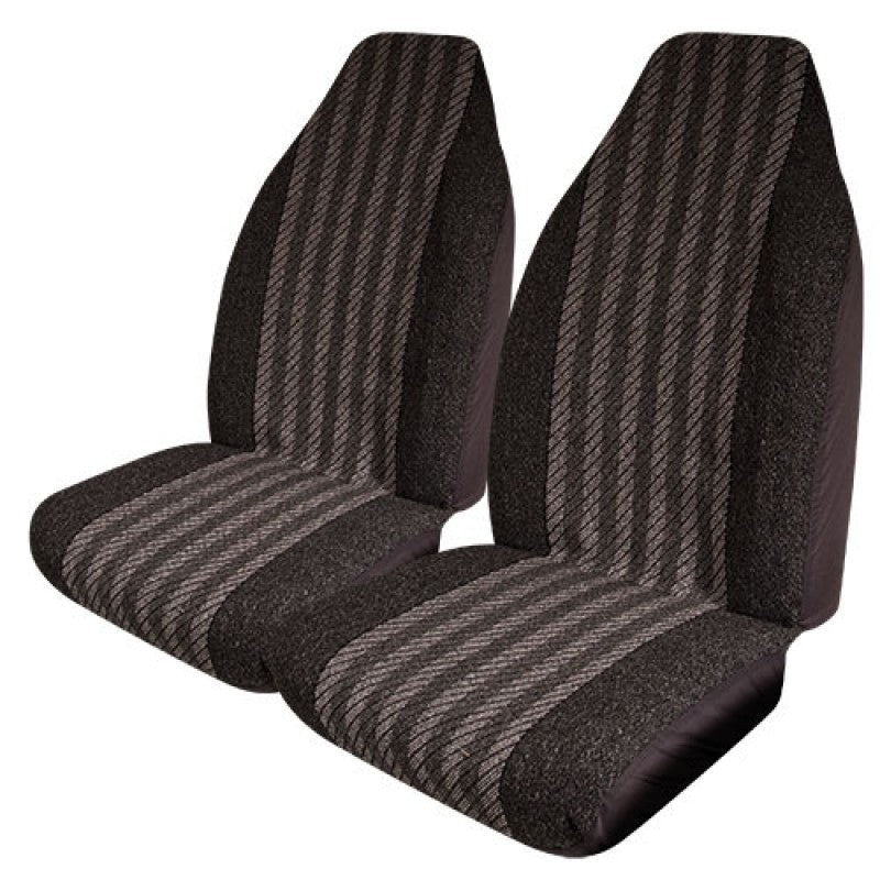 WILDCAT ROADSTAR GREY FRONT SEAT COVER PAIR