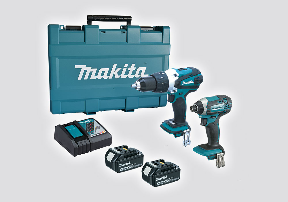 Makita 18V LXT KIT DHP458 + DTD152 5AH