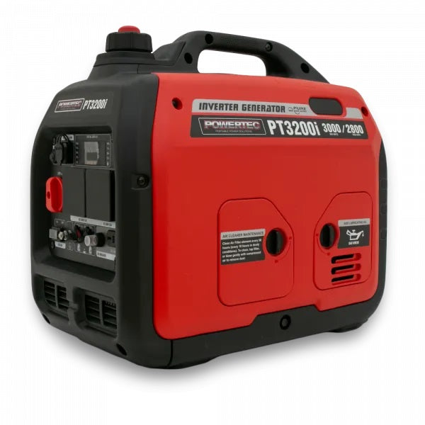 Powertec PT3200i Silenced Inverter Generator