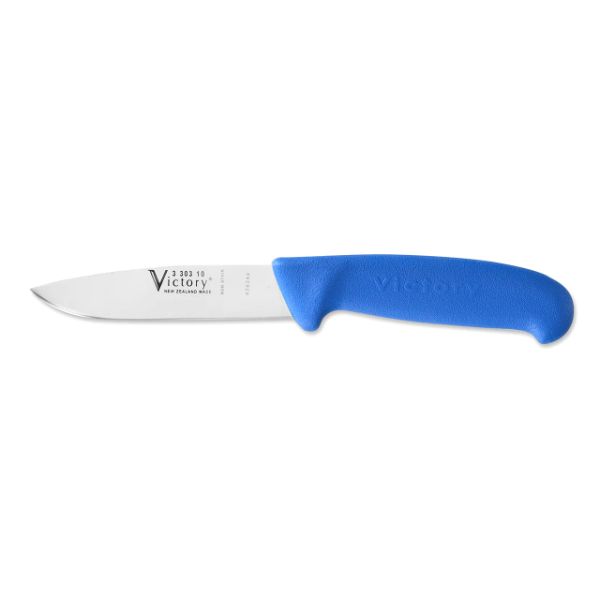 Drop Point Knife Stainless Blade With Scabbard 100mm Victory