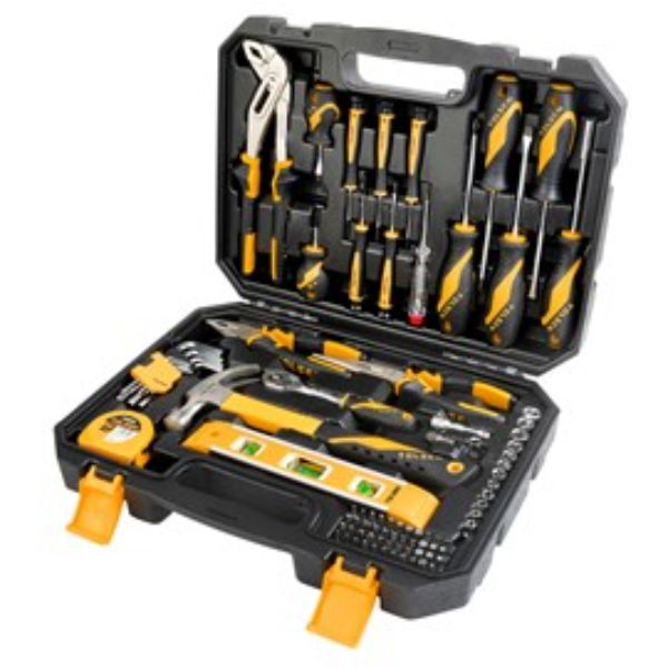 TOLSEN HANDYMAN TOOL SET IN PLASTIC CASE 89PCS