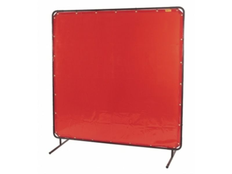 Welding Screen c/w Frame - Orange