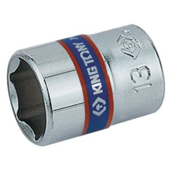 KING TONY 1/4 DR-8MM 6pt SOCKET HANG SELL DISPLAY