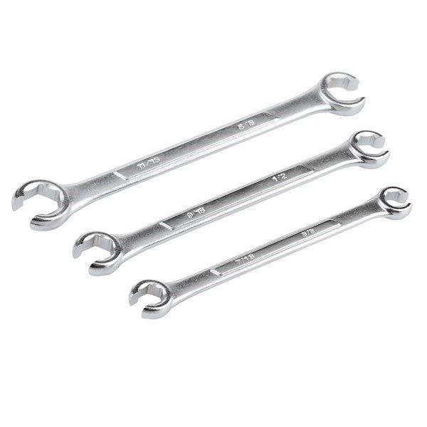 TOLEDO FLARE NUT WRENCH SET SAE 3PCE