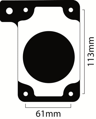 WILDCAT POD ADAPTOR MITSUBISHI MOST 77MM