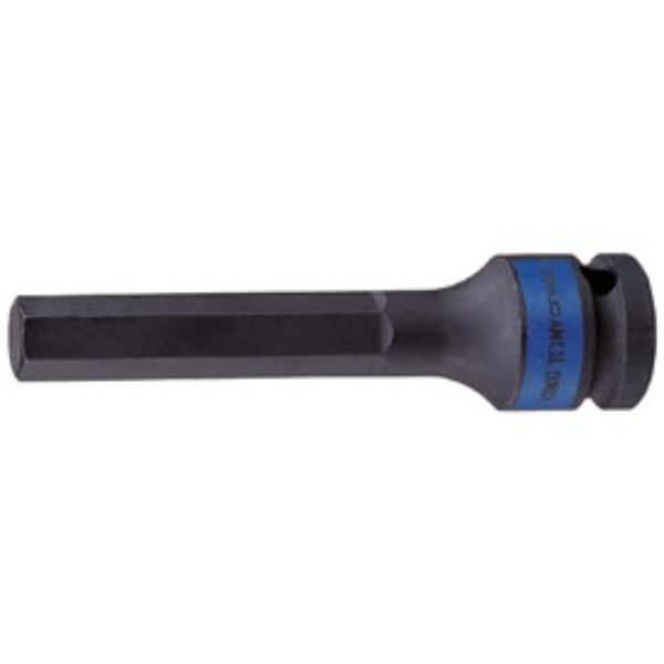 KING TONY 1/2DR 10x100mm HEX IMPACT socket HANG SELL DISPLAY