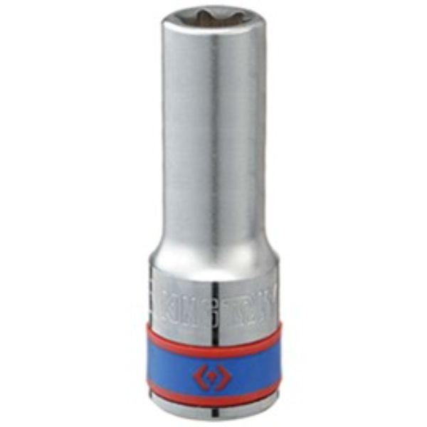 KING TONY 1/2 DR STAR SOCKET LONG E16 HANG SELL DISPLAY