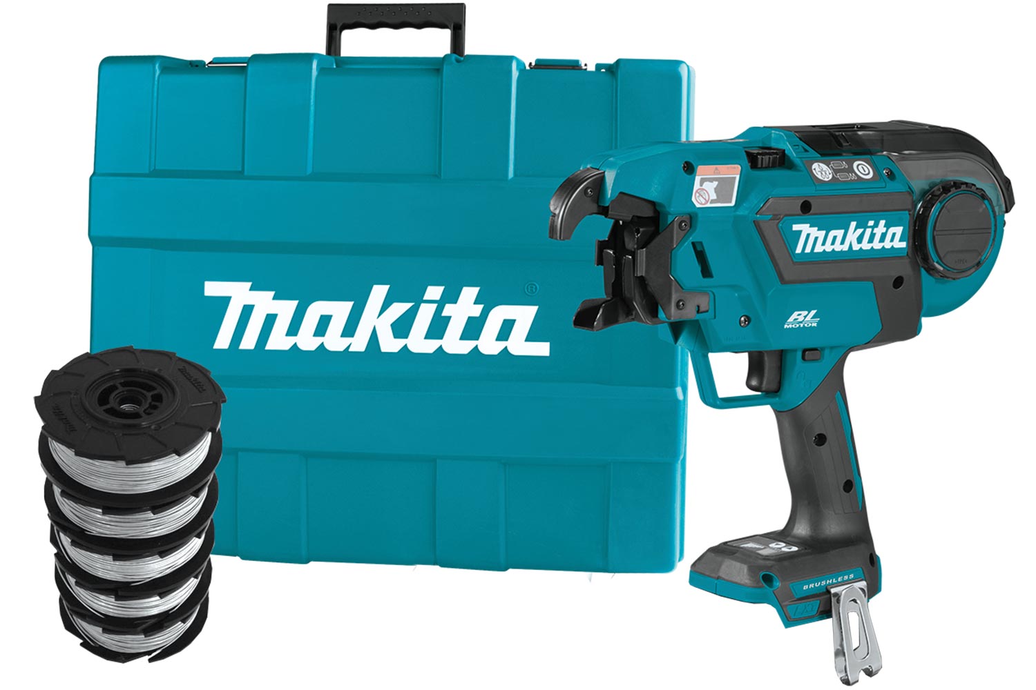 Makita 18V LXT Brushless Rebar Tying Tool with 5pc Coil