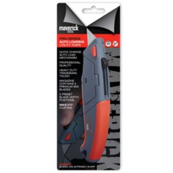 MVRK PRO SERIES AUTO LOADING UTILITY KNIFE