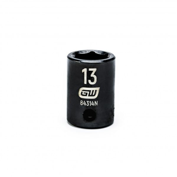 GEARWRTENCH 3/8 INCH Drive 6 POINT STANDARD IMPACT METRIC SOCKET 13mm