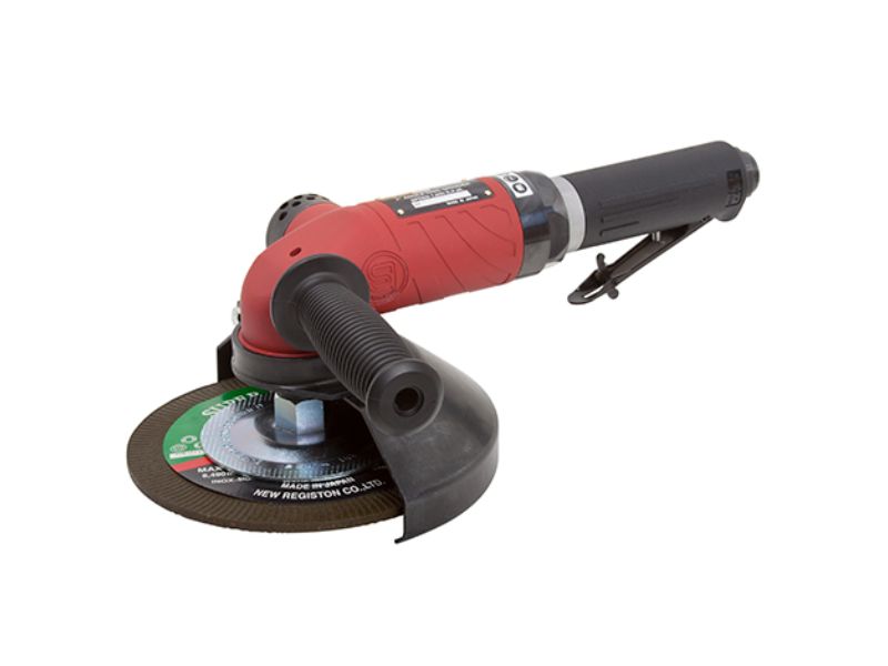 7 INCH ANGLE GRINDER LONG GRIP WITH SAFETY LEVER