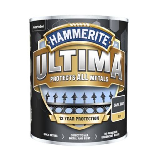 Ultima Metal Matt Paint - Dark Grey