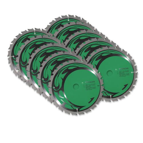 TCT CIRCULAR SAW BLADE 10 PACK - 185 X 20MM 24T IN DISPLAY BOX