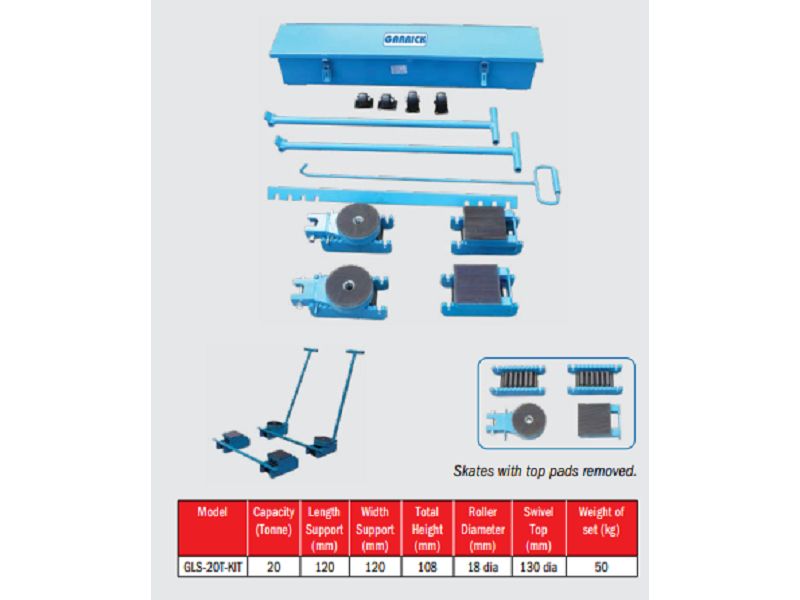 LOAD SKATES 20 TON