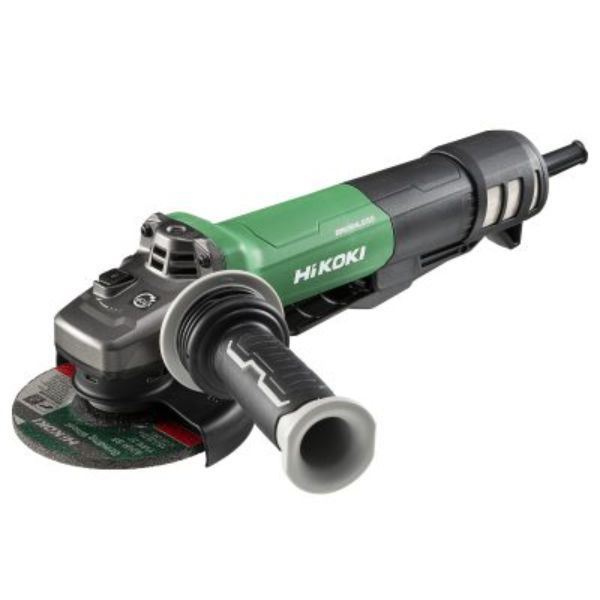 HIKOKI 125MM AC BRUSHLESS GRINDER WITH PADDLE SWITCH 1320W SLIM BODY