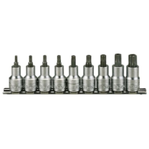 Teng 9pc 1/2in Dr. TX Bit Socket Set 20-60