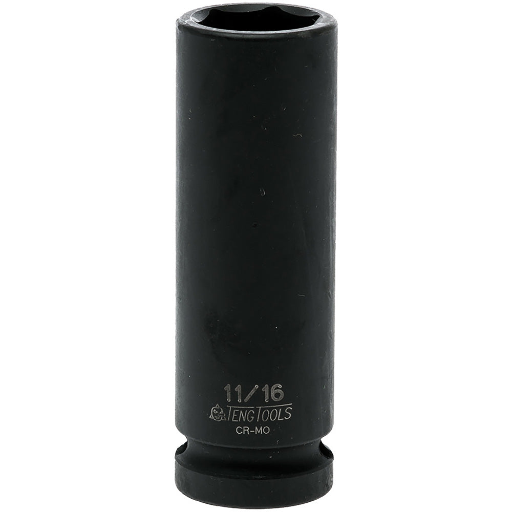 Teng 1/2in Dr. Deep Impact Socket 11/16in