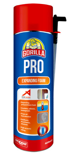 Gorilla Expanding Foam Aerosol 400ml